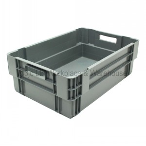 Standard Euro Box 60cm Solid Sides & Base 40 Litre